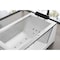 Eago EAGO AM152ETL-5 5 ft Clear Rectangular Acrylic Whirlpool Bathtub AM152ETL-5 - alternate 7